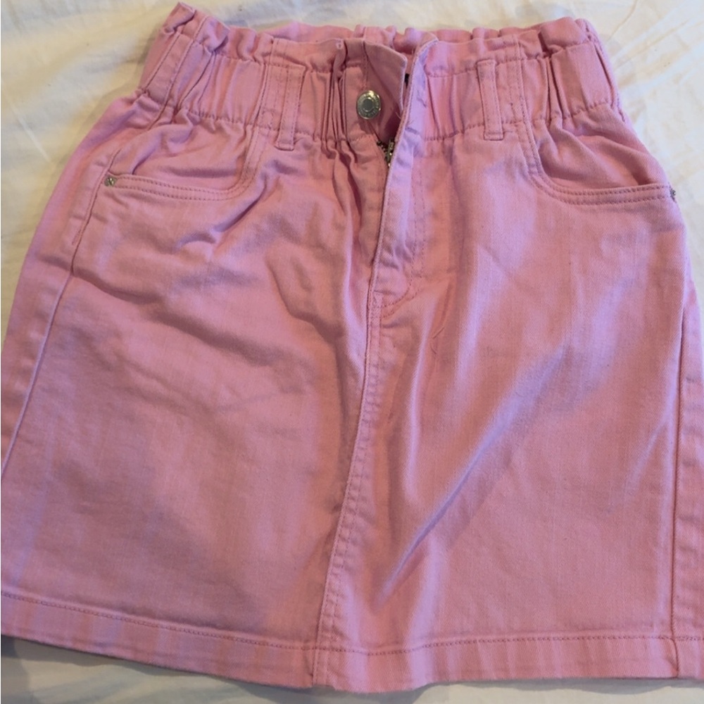 Vero Moda Light Pink Denim Skirt